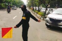 Ilustrasi Pak Ogah. (Istimewa).