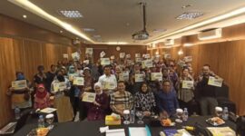 Sapto usai gelar sosialisasi bantuan hukum (Istimewa)