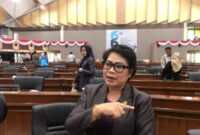 Ketua Pansus Pengutamaan Bahasa Indonesia dan Perlindungan Bahasa dan Sastra Daerah DPRD Kaltim, Veridiana Huraq Wang. (Foto: Infonusa.co/ARF)
