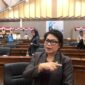 Ketua Pansus Pengutamaan Bahasa Indonesia dan Perlindungan Bahasa dan Sastra Daerah DPRD Kaltim, Veridiana Huraq Wang. (Foto: Infonusa.co/ARF)