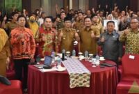 Ketua DPRD Kaltim saat menghadiri Musrenbang RKPD Balikpapan. (Foto: Infonusa.co/ARF/HO)