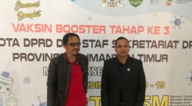 Wakil Ketua Pansus Investigasi Pertambangan, M. Udin didampingi Anggota Pansus, Marthinus. (Foto: InfoNusa.co/ARF)