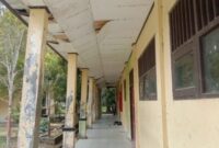 Kondisi Bangunan Fisik SMK Negeri 1 Kaliorang. (Foto: InfoNusa.co/ARF/HO)