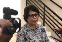 Ketua Komisi III DPRD Kaltim, Veridiana Huraq Wang, usai memimpin RDP bersama BBPJN. (Foto: InfoNusa.co/ARF)