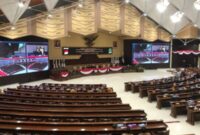 Potret Suasana Rapat Paripurna ke-9 DPRD Kaltim. (Foto: InfoNusa.co/ARF)