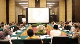 Suasana Rapat Kerja Pansus PDRD DPRD Kaltim bersama sejumlah mitra kerja. (Foto: infonusa.co/ARF/HO)