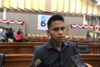 Ketua Pansus Pembahas LKPJ Gubernur Tahun 2022, Sutomo Jabir. (Foto: Infonusa.co/ARF)