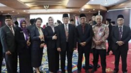 Agenda pelantikan dan pengambilan sumpah/janji Pejabat Tinggi Pratama di Kantor Gubernur Kalimantan Timur. (Foto: infonusa.co/ARF/HO)