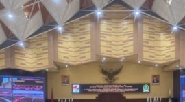 Suasana Rapat Paripurna DPRD Kaltim ke-12 Masa (Foto: infonusa.co/ARF/HO)ARF/Infonusa.co)