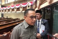 Ketua Tim Pembahas Rencana Kerja (Renja) DPRD Kaltim, Sarkowi V Zahry. (Foto: infonusa.co/ARF)