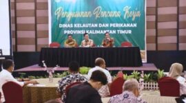 Potret agenda penyusunan Rencana Kerja Dinas Kelautan dan Perikanan Kaltim. ((Foto: infonusa.co/ARF/HO))
