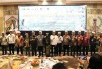 Wakil Ketua DPRD Kaltim, Muhammad Samsun saat menghadiri agenda Mubes IV LADK-KT dan KDK-KT. (Foto: infonusa.co/ARF/HO)