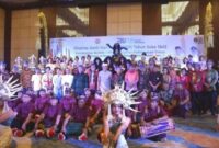 Potret suasana agenda Perayaan Dharma Santi Saka 1945. (Foto: infonusa.co/ARF/HO)