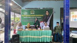 Suasana gelaran Sosraperda tentang Perlindungan dan Pendistribusian Produk Lokal dan UMKM ke Pasar Modern oleh Anggota Komisi II Dewan Perwakilan Rakyat Daerah Kota Samarinda, Laila Fatihah (foto : infonusa.co)
