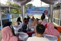 Suasana gelaran reses Anggota Dewan Perwakilan Rakyat Daerah Kota Samarinda, Novi Marinda Putri