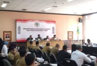 Suasana Rapat Dengar Pendapat yang digelar Komisi I DPRD Kaltim. (Foto: infonusa.co/ARF)
