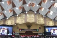 Rapat Paripurna ke-17 DPRD Kaltim. (Foto: infonusa.co/ARF)