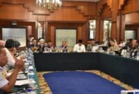 Suasana Rapat Koordinasi Pansus PDRD Kaltim bersama instansi terkait. (Foto: infonusa.co/ARF/HO)