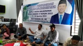 Wakil Ketua DPRD Provinsi Kalimantan Timur, Sigit Wibowo melaksanakan kegiatan reses dalam Masa Sidang II tahun 2023 di RT 8 Kelurahan Kariangau, Balikpapan Barat (Foto: ist)