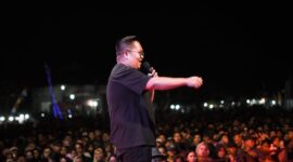 Wakil Bupati Kukar, Rendi Solihin Saat membuka acara Sebuntal Festival 2023 (foto: ist)
