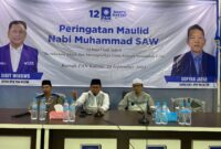 Sambutan Ketua DPW PAN Kaltim,Sigit Wibowo Dalam Peringatan Maulid Nabi Muhammad SAW (foto:ist)