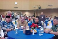 Ketua DPRD Samarinda, Sugiyono saat menghadiri HUT Bankaltimtara ke 58 (istimewa)