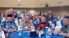 Ketua DPRD Samarinda, Sugiyono saat menghadiri HUT Bankaltimtara ke 58 (istimewa)
