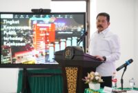 Kejaksan Agung, ST Burhanuddin saat memberikan arahan di Kejaksaan Tinggi Kalimantan Timur (foto: ist)