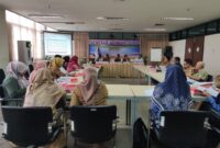 foto : Suasana kajian penyediaan air bersih (istimewa)