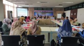 foto : Suasana kajian penyediaan air bersih (istimewa)