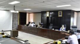 Foto: Suasana Rapat Kerja Komisi II DPRD Kaltim bersama BKAD Kaltim.
