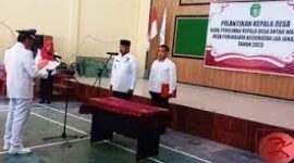 Foto : Suanasa pelantikan (Istimewa)