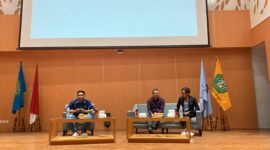 Foto : Suasana Dialog Akuakultur Himakua Fpik Unmul 