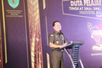 Kepala Kejaksaan Tinggi Kalimantan Timur, Hari Setiyono, SH.MH