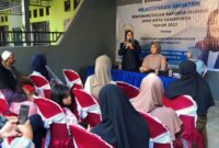 Foto: Suasana Sosper Anggota Komisi II Dewan Perwakilan Rakyat Daerah (DPRD) Samarinda, Novi Marinda Putri (foto: infonusa.co / HO)