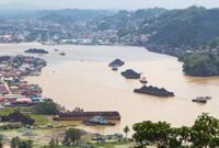Ilustrasi sungai mahakam (istimewa)