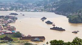 Ilustrasi sungai mahakam (istimewa)