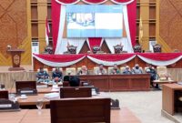 Suasana Rapat Dengar Pendapat (RDP) kedua terkait Rancangan Peraturan Daerah (Raperda) Satuan Pendidikan Aman Bencana (foto: Infonusa.co/HO)