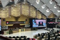 Foto: Suasana Rapat Paripurna DPRD Kaltim Ke-40.