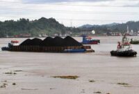 Foto: Ilustrasi Sungai Mahalam. 