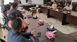 Suasana saat DPMPD Kaltim menerima kunjungan dari DPMPD Kaltara. (Ft : ist) 