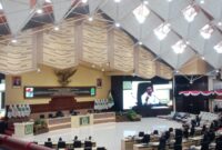 Foto : Suasana Rapat Paripurna ke-41 DPRD Kaltim 
