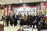 Foto: Suasana RDP Komisi I dengan Kelompok Tani dan PT Berau Coal. 