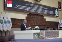 Foto: Ketua Pansus Tratibumlinmas, Harun Al-Rasyid. 
