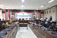 Foto: Suasana Rapat Koordinasi DPRD Kaltim bersama sejumlah OPD di lingkungan Pemprov Kaltim. 