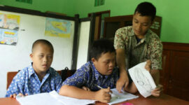 Foto: ilustrasi pendidikan di SLB (ist)