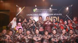 Foto: Disdikbud Kaltim lounching penggunaan aplikasi Srikandi (ist)