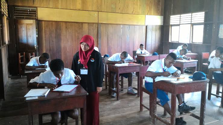 Ilustrasi pembelajaran siswa yang membutuhkan peningkatan sapras. (ist)