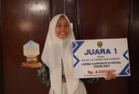 Juara satu lomba iklan masyarakat