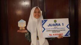 Juara satu lomba iklan masyarakat
